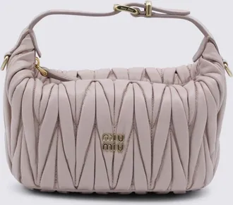 Miu Miu Pink Leather Mini Bag