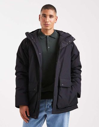 Fred Perry Parka imbottito nero
