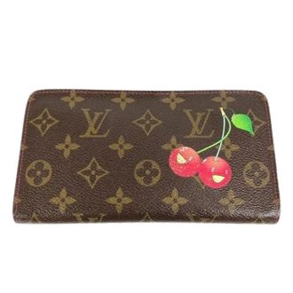 Louis Vuitton Portafoglio in tela Pre-owned - - Pre-owned - Donna - Rosso - ONE SIZE