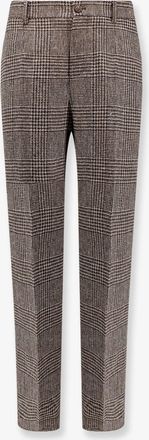 Golden Goose Pantalone relax straight principe di galles - GOLDEN GOOSE DELUXE BRAND - gender_Man