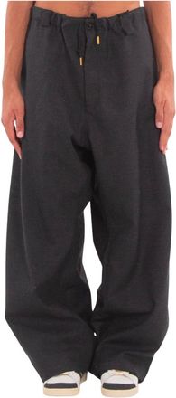 Willy Chavarria Hombre, Pantalones, Gris, Talla: L