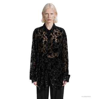 Ann Demeulemeester Elisabeth Long High Comfort Shirt