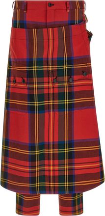 Comme Des Garçons Pantaloni Comme Des Garçons Homme Plus Tartan