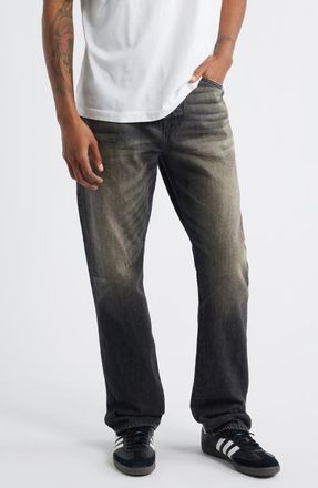 Billionaire Boys Club Mercer Heart Fit Jeans in Quattro Black at Nordstrom, Size 38