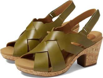Cobb Hill Alleah Sling Heel In Green