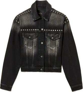 Twin-Set Giacca con borchie - Nero