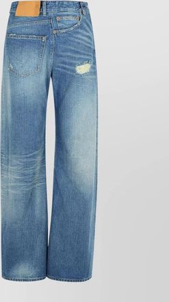 Maison Margiela reverse wide leg denim jeans