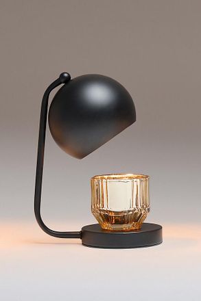 Anthropologie Metal Dome Candle Warmer Lamp