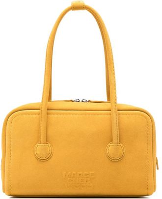 Margesherwood Logo-debossed Leather Tote Bag