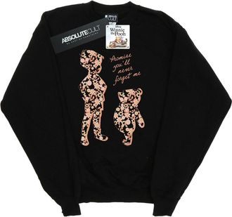 Disney Dames/Dames Winnie The Pooh Belofte die je nooit zult vergeten Sweatshirt (Zwart)