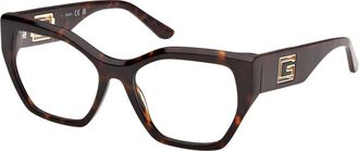Guess Gu 50357 Optisch Montuur - Dames - Brillen - Bruin - 53 MM - Accessoires