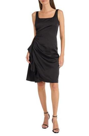 Maggy London Side Ruched Cocktail Dress in Black at Nordstrom Rack, Size 10