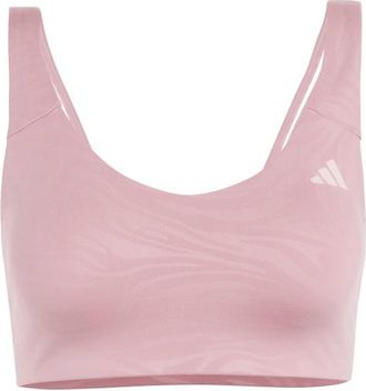 adidas All Me Essentials Graphic Light Support Sport-BH f&uuml;r Damen | rosa