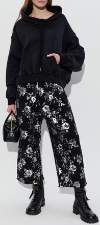 R13 Wide-leg Sweatpants, Womens, Black