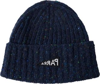 by Parra reverse-flag beanie hat - Blue