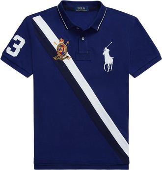Polo Ralph Lauren Polo con logo ricamato - Blu