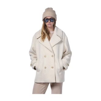 Mason's Leonie Coat - Coats - Mujer - Beige - XL