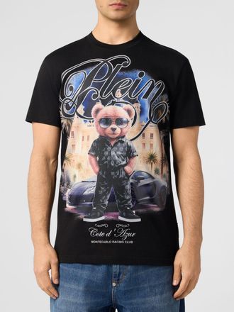 Philipp Plein T-shirt girocollo in cotone stampato