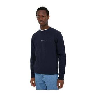 Les Deux Heren, Sweatshirts & Hoodies, Blauw, Maat: 2XL Katoen
