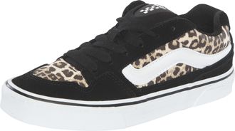 Vans Sneaker VANS Caldrone, Damen, Gr. 36,5, schwarz, Leder, Schuhe Sneaker