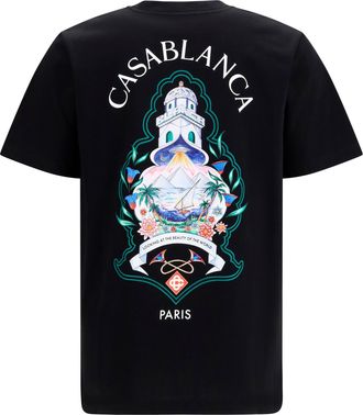 Casablanca Paris T-Shirt - Black