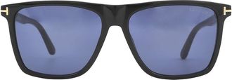 Tom Ford Fletcher Blue Square Mens Sunglasses FT0832 01V 57
