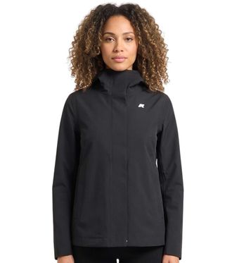 K-Way Black Solid Hood Jacket