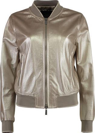 Moorer Pem Leather Jacket