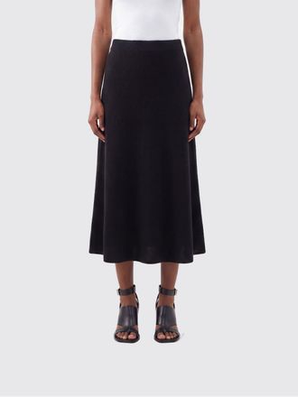 Lisa Yang Knit Cashmere Midi Skirt with an Elasticated High Waist