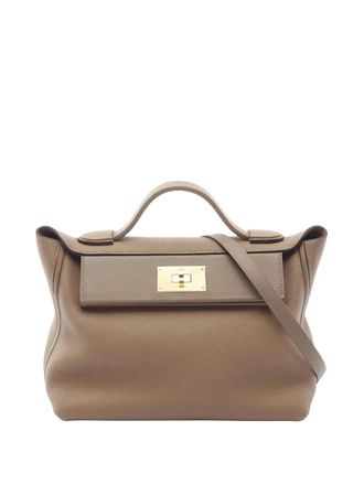 Herm&egrave;s 2021 Togo 24/24 29 satchel - Brown
