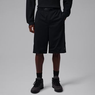 Nike Jordan Mens Jordan Brooklyn Mesh Cat Scratch Shorts in Black | IF1919-010