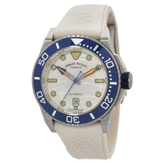 Armand Nicolet JSH Automatic White Dial Mens Watch A480PGU-AU-GG4710B