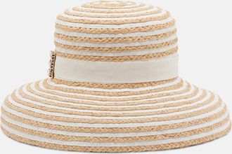 Roger Vivier Cappello Tr&egrave;s Vivier in rafia