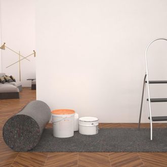 vidaXL Vidaxl - Fieltro Antideslizante De Pintor 50 M 280 G/m&sup2; Gris 2 Unidades