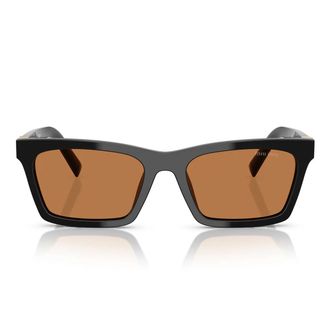 Miu Miu Sunglasses Mua05 S 16 K10 I Black/Brown Women