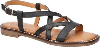 Bella Vita Tya Strappy Sandal in Black Italian Leather at Nordstrom, Size 8.5