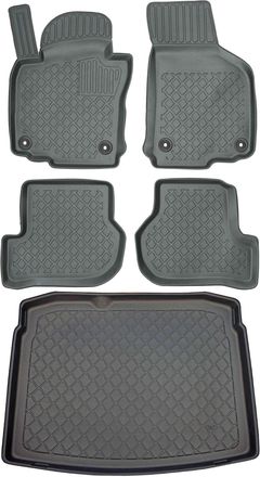 OEM Juego De Alfombrillas Para Coche Y Maletero Para Volkswagen Golf V Hatchback (octubre De 2003 A 2008)