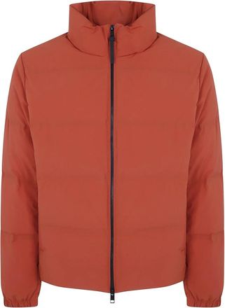 People of Shibuya Tama Turtle Neck Full Zip Sport Jacket - Heren - Winterjassen - Rood - S - Jassen
