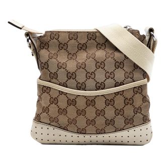 Gucci Pre-owned Gucci Small GG Canvas Perforated Crossbody Ladies 51BMCHQOONI3FBQE