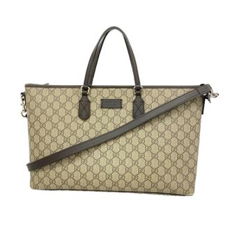 Gucci Brown Pvc Tote Bag (Pre-Owned)
