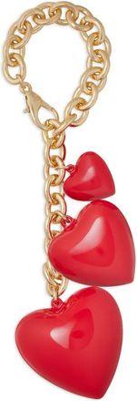 Roxanne Assoulin Ciondolo per borsa The Puffy Triple Heart - Oro
