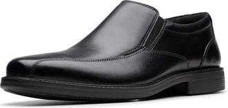 Clarks Mens Penny Loafer, black, 11 UK