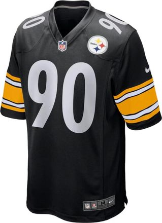 Nike Zwarte Steelers TJ Watt NFL Jersey - Heren - Fitness - Veelkleurig - M - Fitness