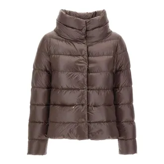 Herno Dames, Jassen, Bruin, Maat: XS Leer