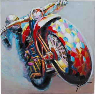 Biscottini International Biscottini - Cuadro &Oacute;leo Sobre La Tela Pintado A La Mano