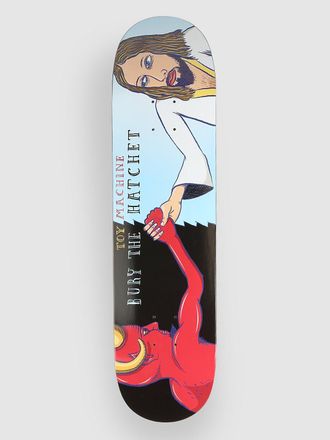 Toy Machine Bury the Hatchet 8 Skateboard Deck patroon