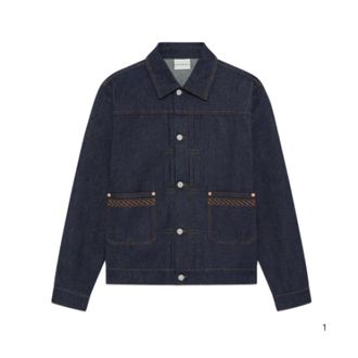 Dr&ocirc;le de Monsieur La Veste Denim Brut - Heren - Spijkerjassen - Blauw - M - Denim - Jassen