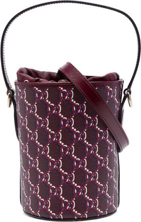 Gucci Pre-owned Gucci Mini GG Supreme Shadow Bucket Bag Ladies YRQBW89G53P9K0VP