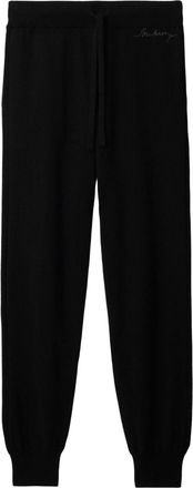 Burberry cashmere jogging pants - men - Cashmere - S - Black