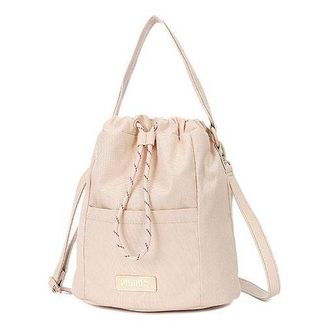 Puma (WMNS) PUMA Premium Bucket Bag Beige 078130-01